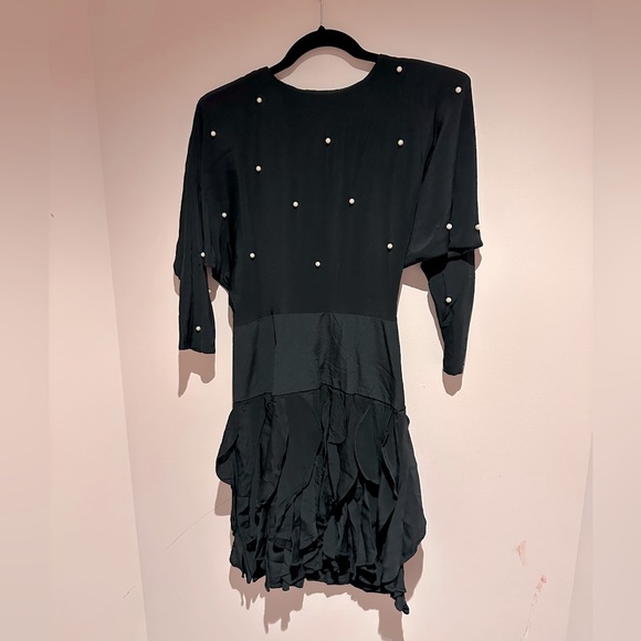 Betsy & Adam classic vintage 80s Pearl Dress - Picture 2 of 7